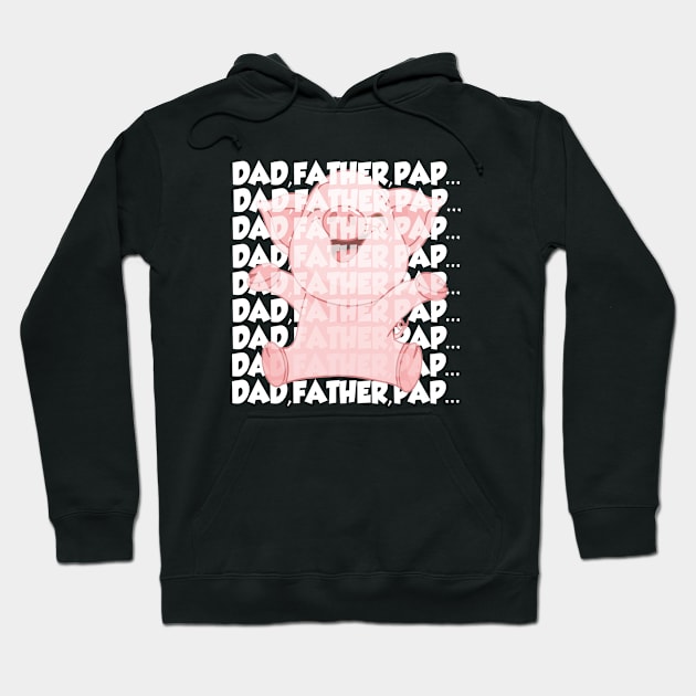 Dad Pig Hoodie by SILVER01